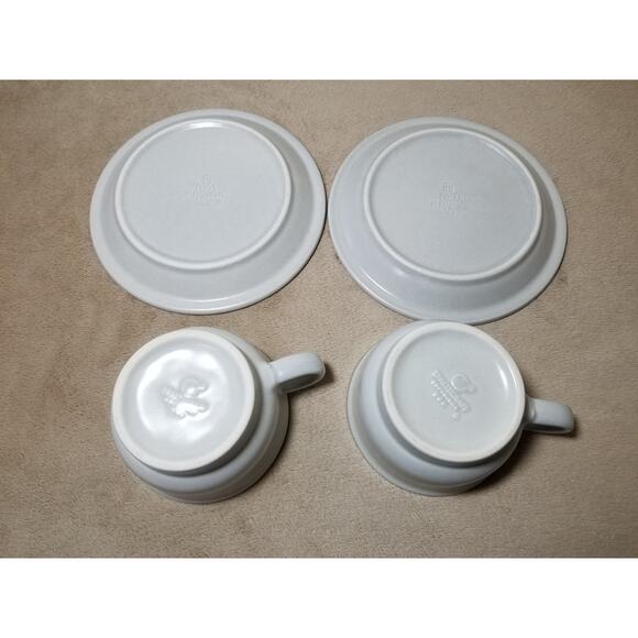 Pfaltzgraff Yorktowne Teacup Saucer Creamer Dip Bowl USA Dinnerware Vintage - Picture 4 of 10